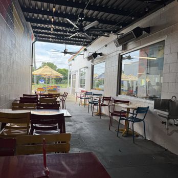 Joyland - Patio area - Burgers Near Me - Birmingham, Alabama