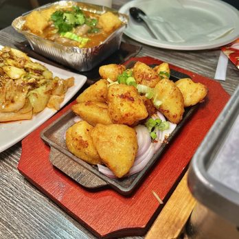 The Skewer Bar - Deep Fried Potatoes w/ Special Sauce ($8.99) - Chinese Near Me - San Jose, California