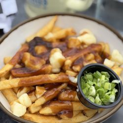 Rhein Haus - Loaded fries (onions on side)