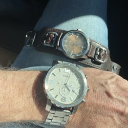 Watch Doc - My two favorite watches. The silver one I bought there for just $100.