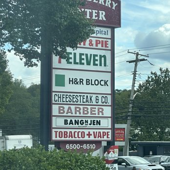 Cheesesteak & Co - Signage of shipping center where it is located - Fast Food Near Me - Elkridge, Maryland
