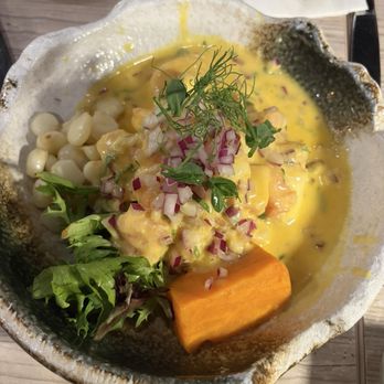 Aromas del Peru - Ceviche 'Cholo power' - Peruvian Near Me - Miami, Florida