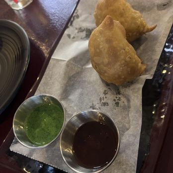Aroma Grill & Bar - Veg Samosa! Came out hot crunchy and delicious - Indian Near Me - Keller, Texas Aroma Grill & Bar - Veg Samosa! Came out hot crunchy and delicious - Indian Near Me - Keller, Texas