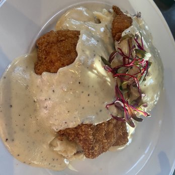 Stone Ridge Grill & Bar - Country Fried Chicken over mashed - Pizza Near Me - Plainville, Massachusetts