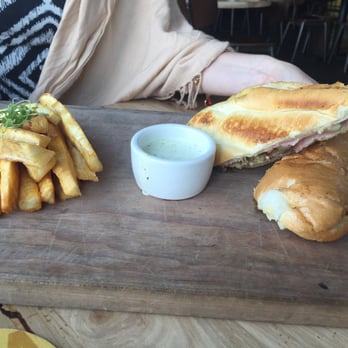 Canvas - Cuban sandwich with Yuca fries - New American Near Me - Orlando, Florida