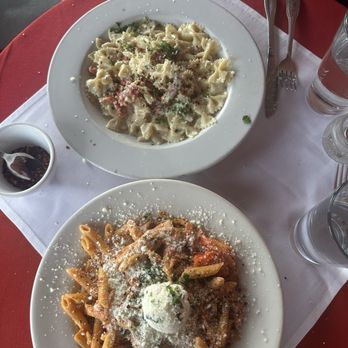 Odyssey Italian Restaurant - Penne Rustica Pasta and Bowtie Gorgonzola Pasta - Sicilian Near Me - Denver, Colorado Odyssey Italian Restaurant - Penne Rustica Pasta and Bowtie Gorgonzola Pasta - Sicilian Near Me - Denver, Colorado
