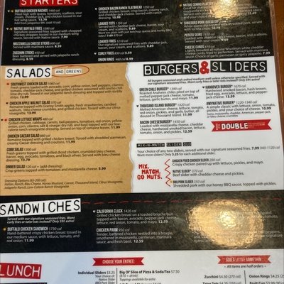 Menu photo 5 Native Grill & Wings Gilbert, AZ