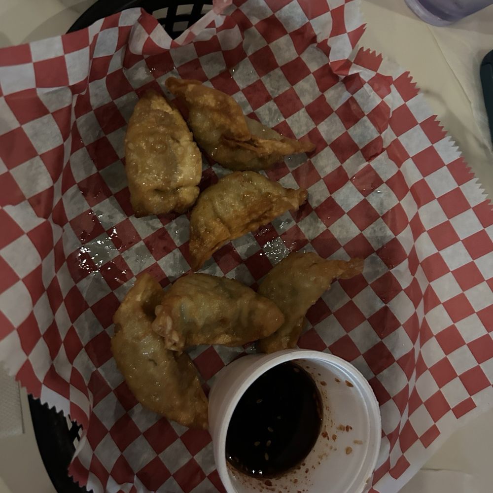 Hanshin Pocha - Fried Dumplings, already ate some before taking picture - Korean Near Me - Katy, Texas Hanshin Pocha - Fried Dumplings, already ate some before taking picture - Korean Near Me - Katy, Texas