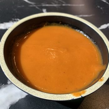 El Buen Pastor - Salsa that comes with the chips in mole. Not spicy whatsoever!! - Mexican Near Me - Bakersfield, California El Buen Pastor - Salsa that comes with the chips in mole. Not spicy whatsoever!! - Mexican Near Me - Bakersfield, California