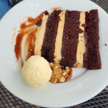 The Herringbone On The Waterfront - Chocolate Peanut butter cake - New American Near Me - Edenton, North Carolina The Herringbone On The Waterfront - Chocolate Peanut butter cake - New American Near Me - Edenton, North Carolina