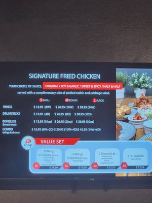 Menu photo 8 K Wings Bakersfield, CA