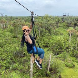 Empower Adventures Tampa Bay - Zipping through the greenery