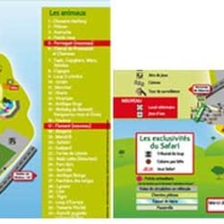 Safari de Peaugres - Plan disponible sur le site officiel