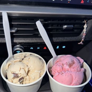 Noosa Scoops - From May visit, I think it was 2 half scoops so we could try more than one flavor each. - Ice Cream & Frozen Yogurt Near Me - Kill Devil Hills, North Carolina Noosa Scoops - From May visit, I think it was 2 half scoops so we could try more than one flavor each. - Ice Cream & Frozen Yogurt Near Me - Kill Devil Hills, North Carolina