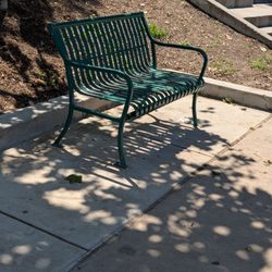 Stoddard Park - Bench by the softball field