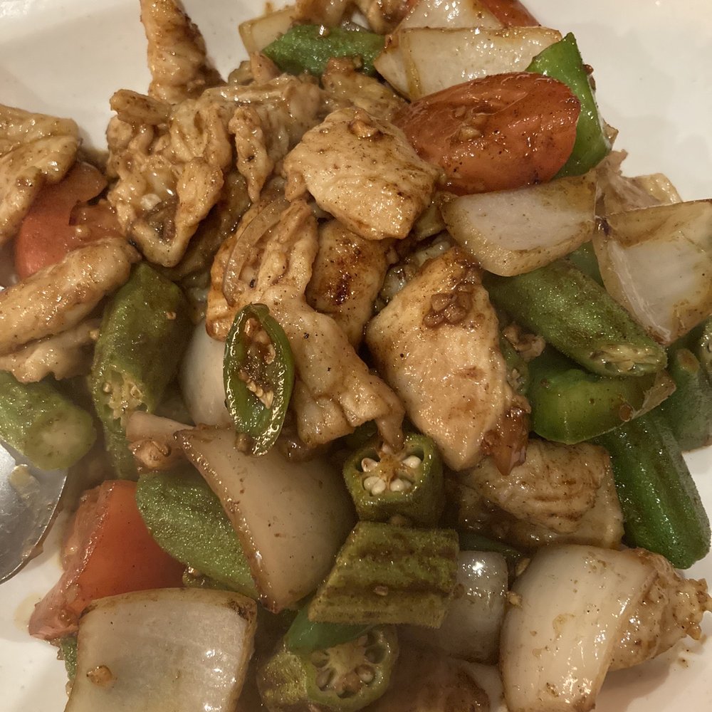 Yangon - Okra chicken - Chinese Near Me - Burlingame, California Yangon - Okra chicken - Chinese Near Me - Burlingame, California