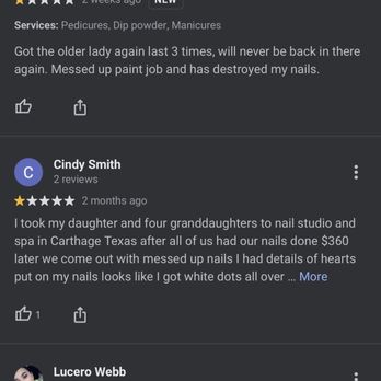 Nail Spa Studio - Read before going here - Nail Salons Near Me - Carthage, Texas Nail Spa Studio - Read before going here - Nail Salons Near Me - Carthage, Texas