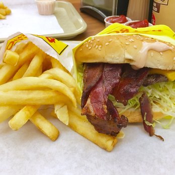 Astro Burgers - Bacon Cheeseburger Combo ($8.99) - Desserts Near Me - Draper, Utah Astro Burgers - Bacon Cheeseburger Combo ($8.99) - Desserts Near Me - Draper, Utah