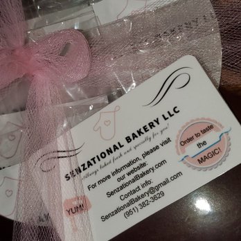 Senzational Bakery - Chocolate, Oatmeal, Peanut Butter Cookies - Custom Cakes Near Me - Riverside, California
