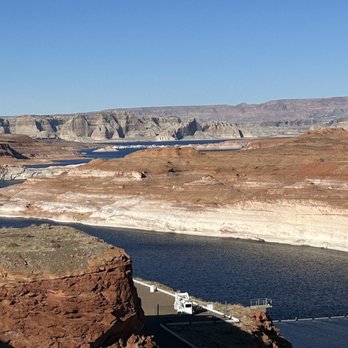 Glen Canyon Dam Overlook - Lake Powell - Landmarks & Historical Buildings Near Me - Page, Arizona Glen Canyon Dam Overlook - Lake Powell - Landmarks & Historical Buildings Near Me - Page, Arizona