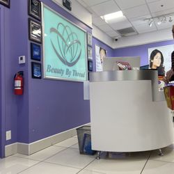 Beauty by Thread - Threading sign