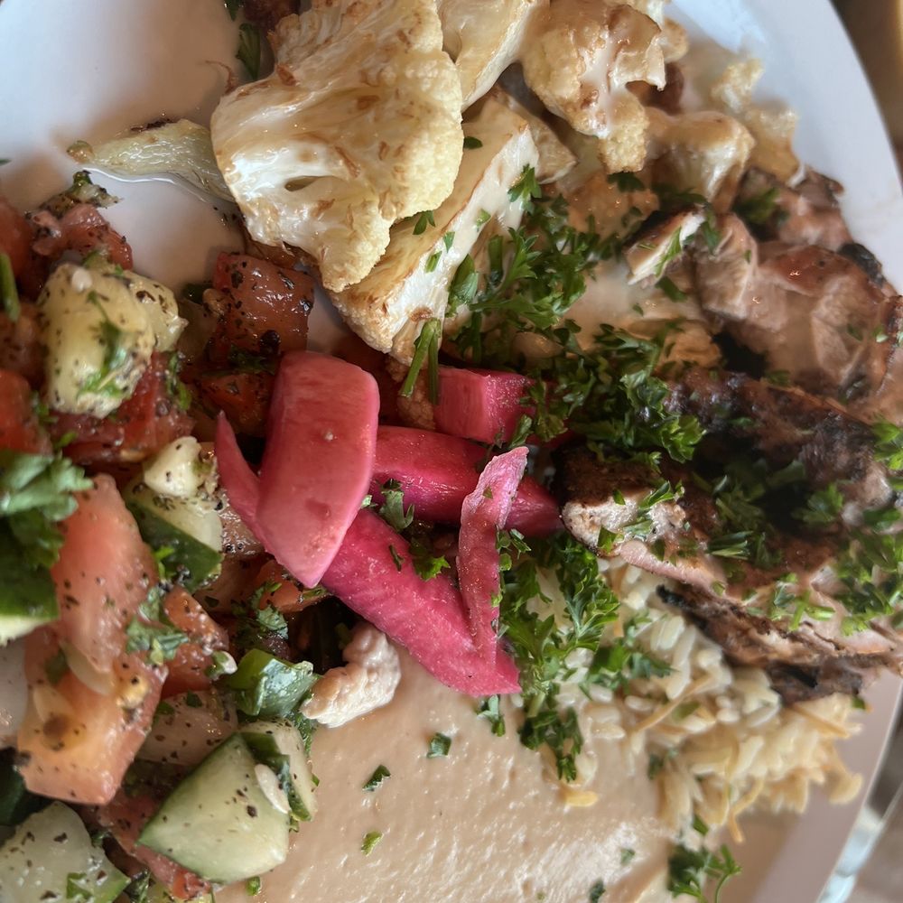 Genie's Combo Plate. Loved the variety of flavors! Genie's Combo Plate. Loved the variety of flavors!