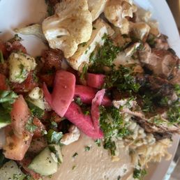 Genie's Combo Plate.  Loved the variety of flavors!