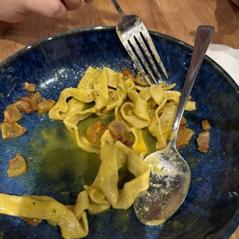 Threefold Cafe - World's worst pasta carbonara - Breakfast & Brunch Near Me - Coral Gables, Florida