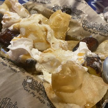 Mojo Grill & Catering - Plaintain Foster.  Just get it!! - Cajun/Creole Near Me - Ocala, Florida
