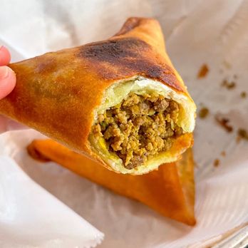 Abugida Ethiopian Cafe & Restaurant - Yesenga (ground beef) Sambusa |Instagram @restaurant_aholic - Ethiopian Near Me - Charlotte, North Carolina Abugida Ethiopian Cafe & Restaurant - Yesenga (ground beef) Sambusa |Instagram @restaurant_aholic - Ethiopian Near Me - Charlotte, North Carolina