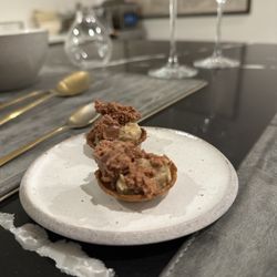 LionHeartOC - Chocolate banana tart