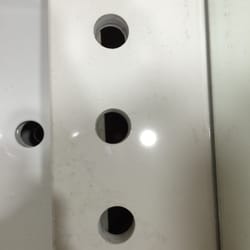 Archstone Kitchens - Incorrect sink install - the undermount sink covered the faucet holes so the plumber had to re-install the sink.