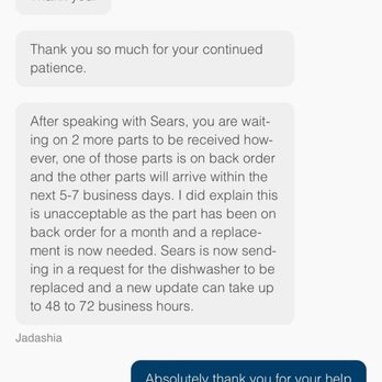 Sears Appliance Repair - This is from July 30th and we still have not heard anything - Appliances & Repair Near Me Sears Appliance Repair - This is from July 30th and we still have not heard anything - Appliances & Repair Near Me