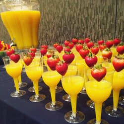 Just Stuff It Catering - Mimosa Bar set up