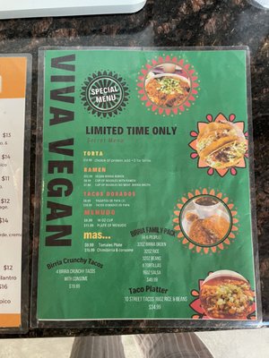 Menu photo 7 Viva Vegan Colton, CA