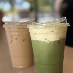 Pineapple Matcha Latte Pineapple Matcha Latte