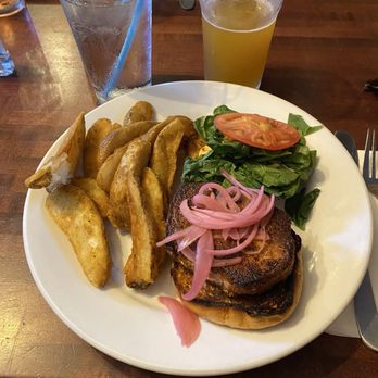 Outer Banks Brewing Station - Fish Sandwich - Seafood Near Me - Kill Devil Hills, North Carolina