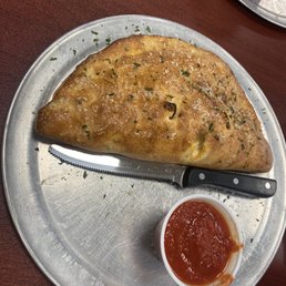 Cheese Calzone with pepperoni Cheese Calzone with pepperoni