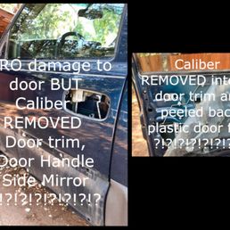 Caliber taking apart a perfectly working door?!?!