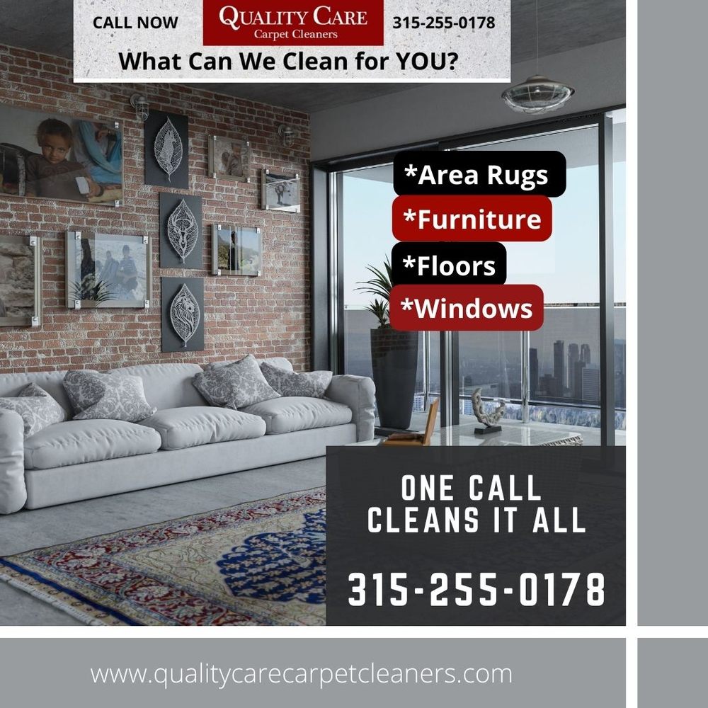 QUALITY CARE CARPET CLEANERS Updated August 2024 70 Photos 6116 Oakridge Rd, Auburn, New