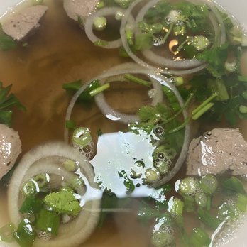 Pho Vinh - P10. Pho Brisket and Meatballs - Noodles Near Me - Spring, Texas