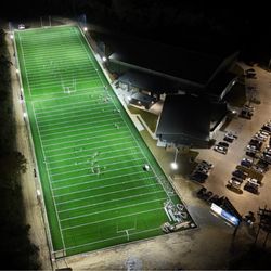 Elite Training Academy - Overhead view with outdoor light