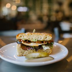 Medio Cafe - Sourdough Focaccia BLAT