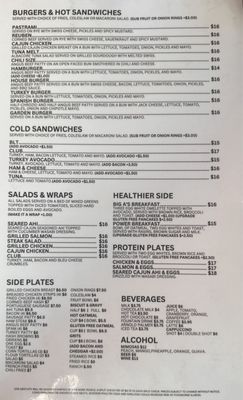 Menu photo 7 Hidden Cafe Camarillo, CA