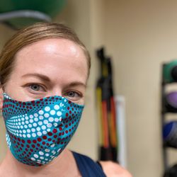 Jen Raby Fitness - Masked up and ready to work!