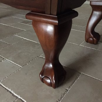 Robertson Billiards & Spas - Incredible Leg Detail - Pool & Billiards Near Me - Tampa, Florida