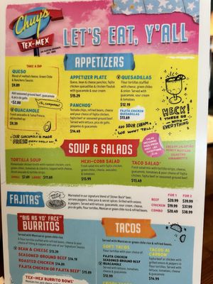 Menu photo 3 Chuy's Sterling, VA