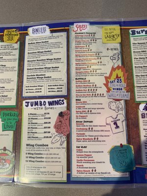 Menu photo 1 Pluckers Wing Bar - Pasadena Pasadena, TX