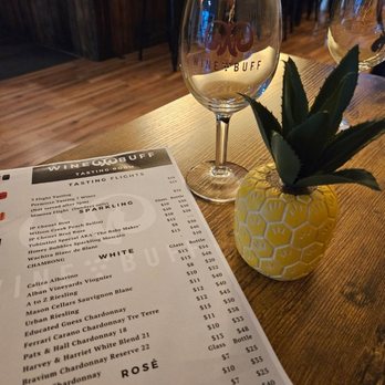 Wine Buff - Tasting list - Wine Tasting Room Near Me - Visalia, California