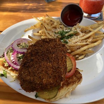 Down On Grayson - Fried Grouper Sandwich - New American Near Me - San Antonio, Texas Down On Grayson - Fried Grouper Sandwich - New American Near Me - San Antonio, Texas